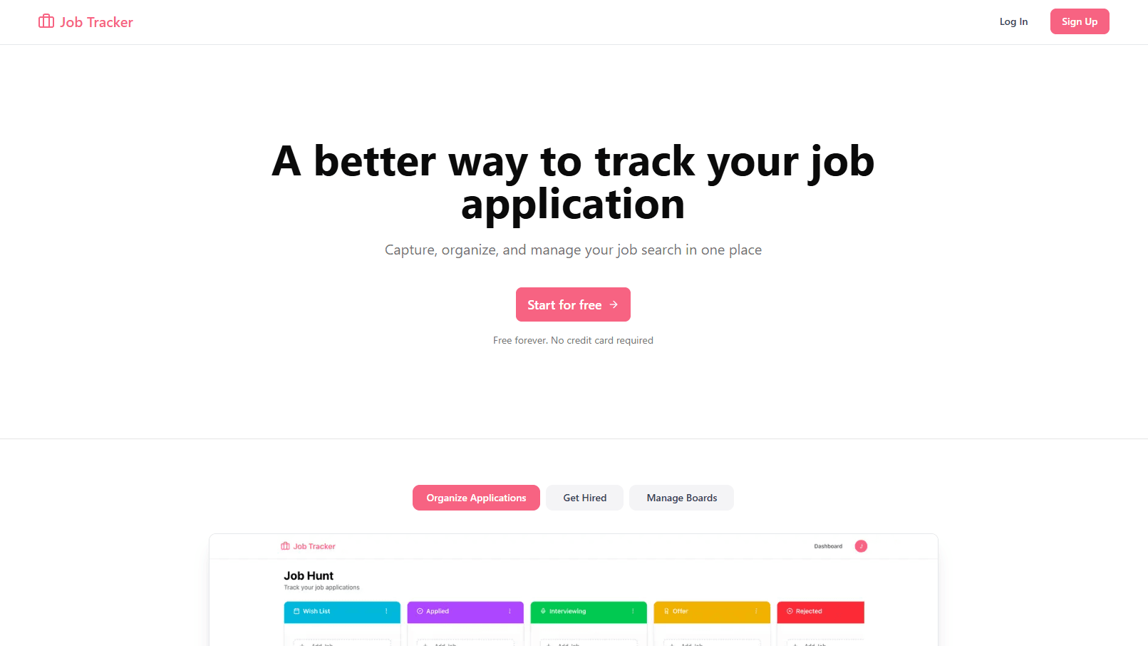 Job Application Tracker