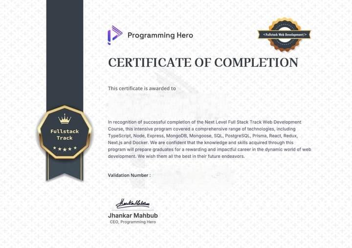 Next Level Web Development