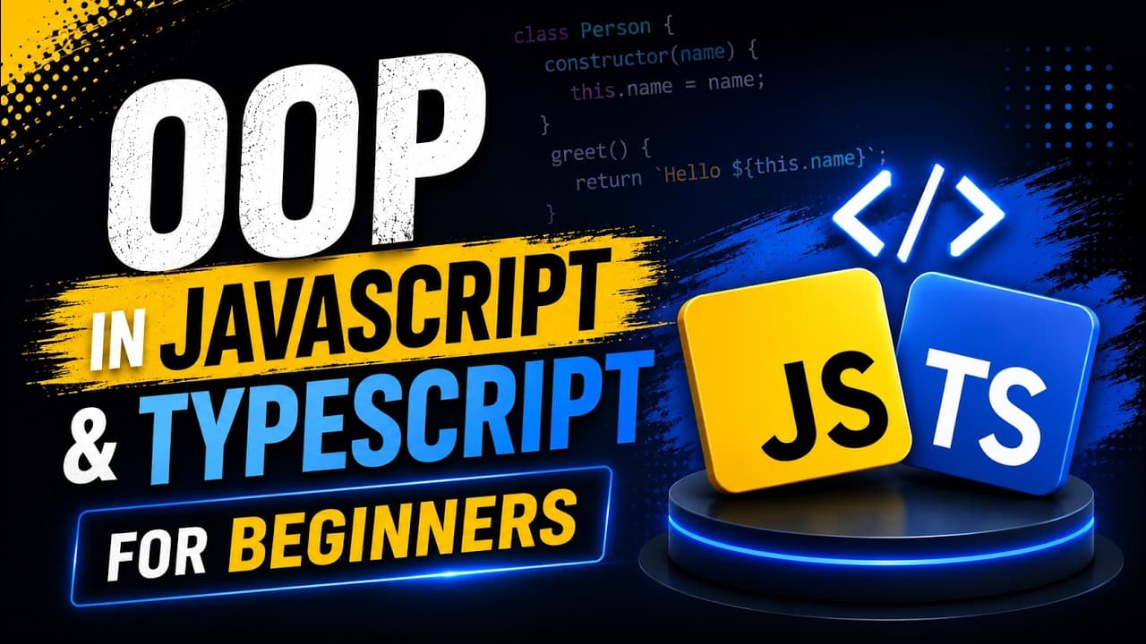 OOP in JavaScript & TypeScript (Bangla) | Complete Beginner Tutorial